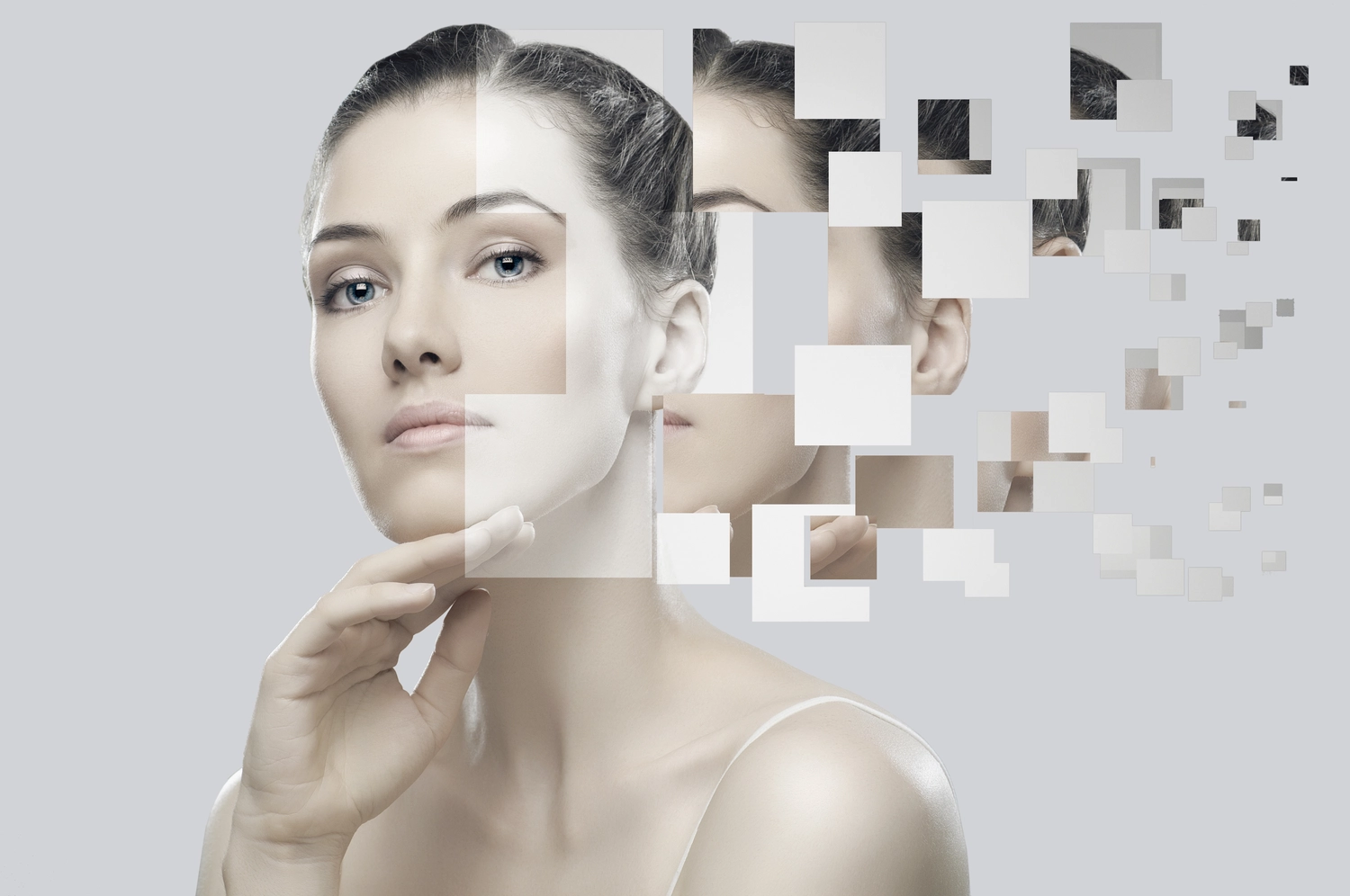 Dr. Kleanthous Kosmetik GmbH – Schönheit und Anti-Aging – Das Bild ist eine konzeptionelle Darstellung von Hautpflege und Schönheitsveränderungen.