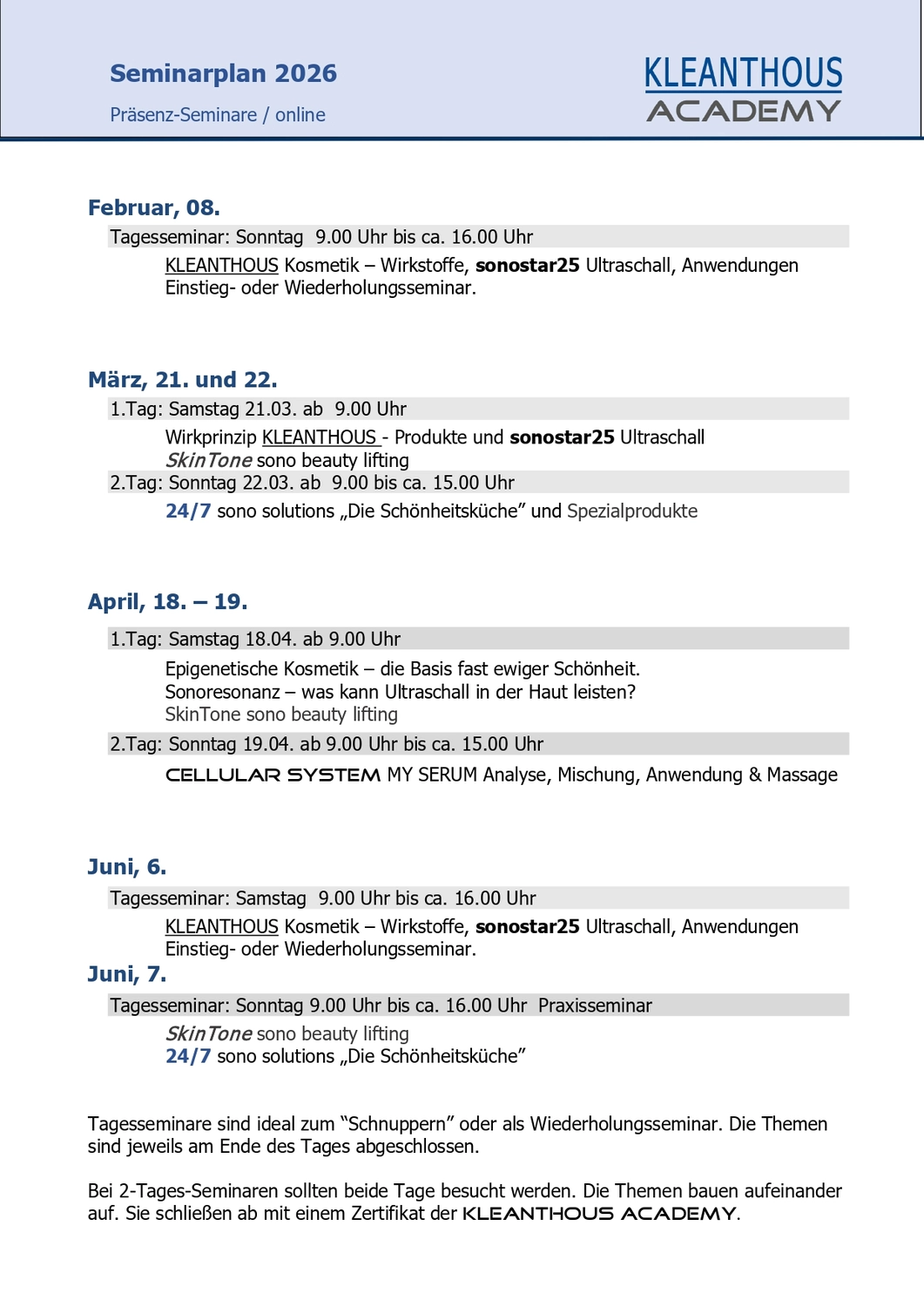 Dr. Kleanthous Kosmetik GmbH – Schönheit und Anti-Aging – KLEANTHOUS Academy