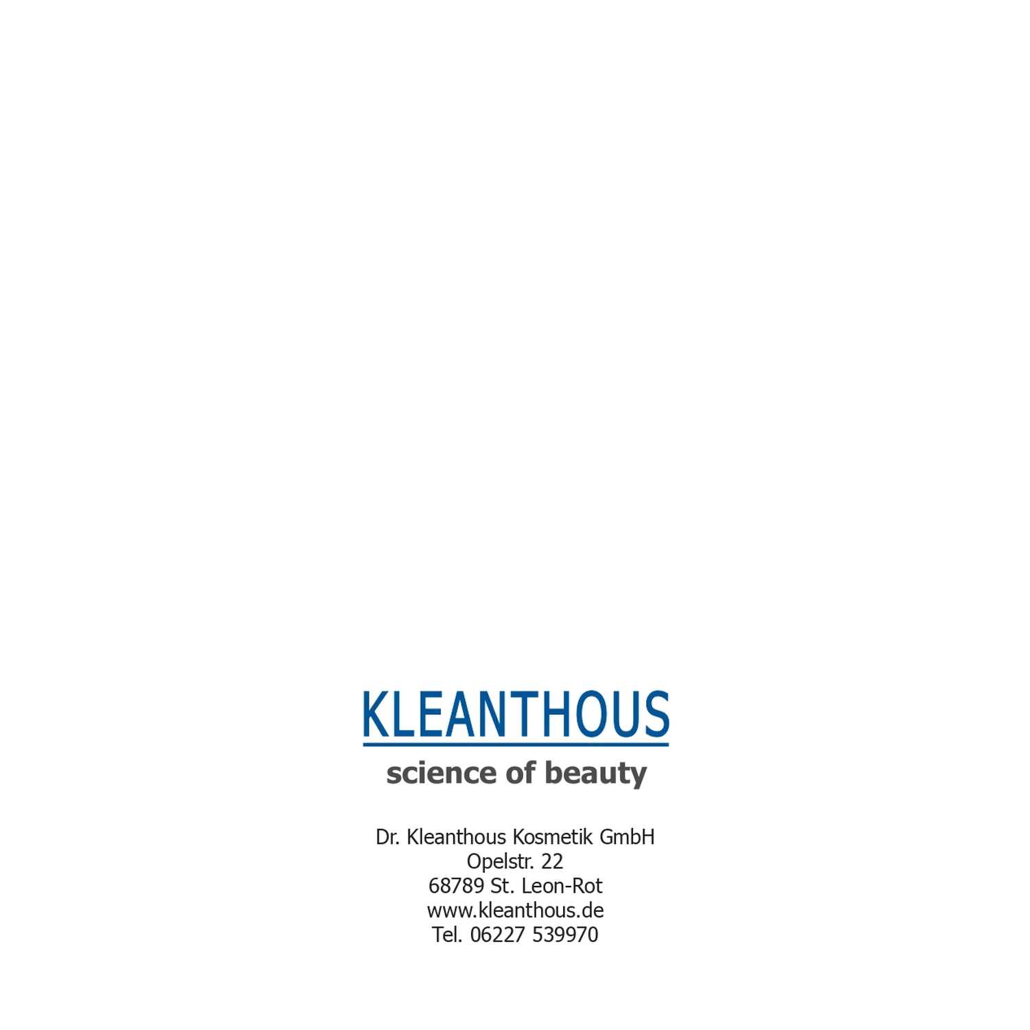 Dr. Kleanthous Kosmetik GmbH - Schönheit und Anti-Aging - Behandlungsdetails