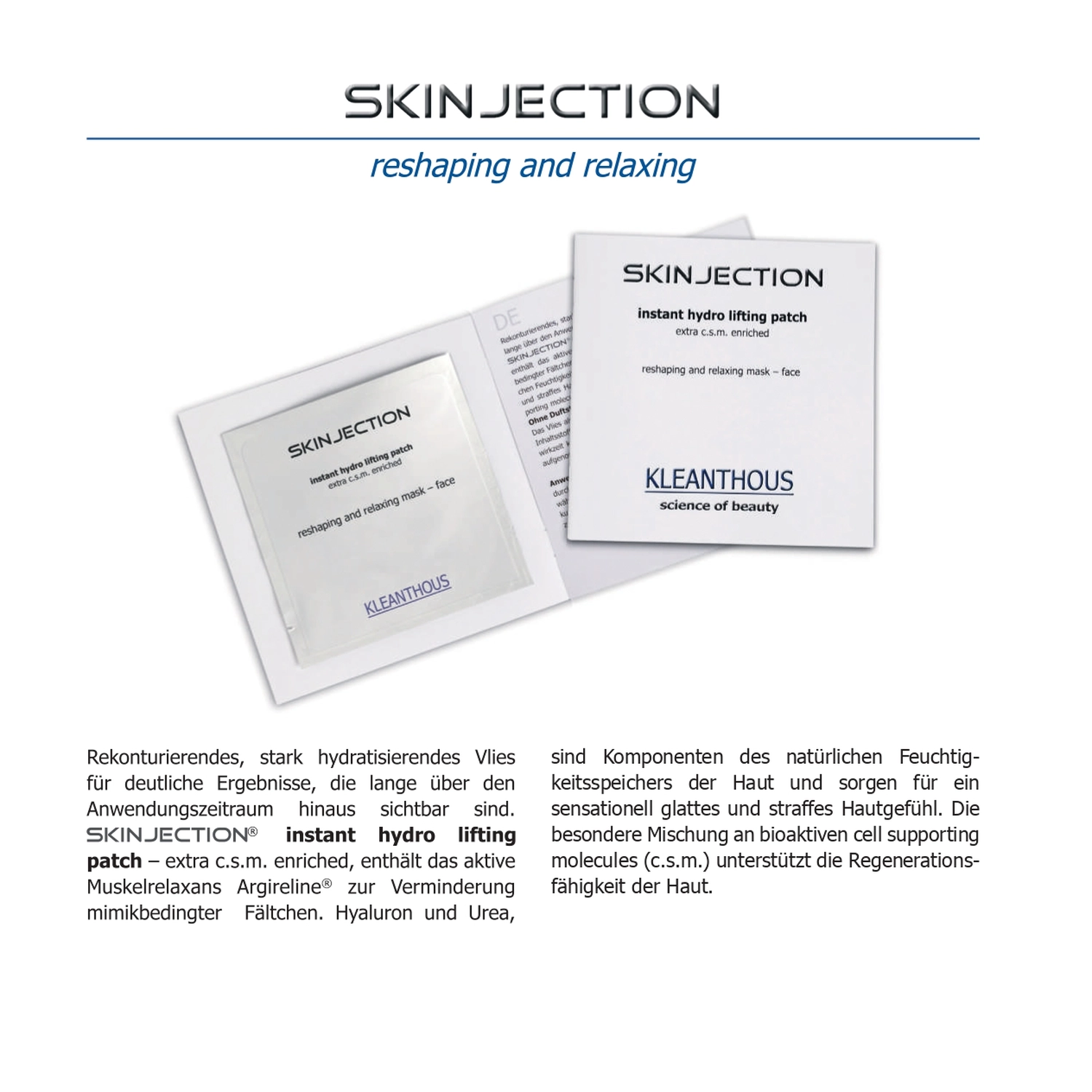 Dr. Kleanthous Kosmetik GmbH - Schönheit und Anti-Aging - Behandlungsdetails