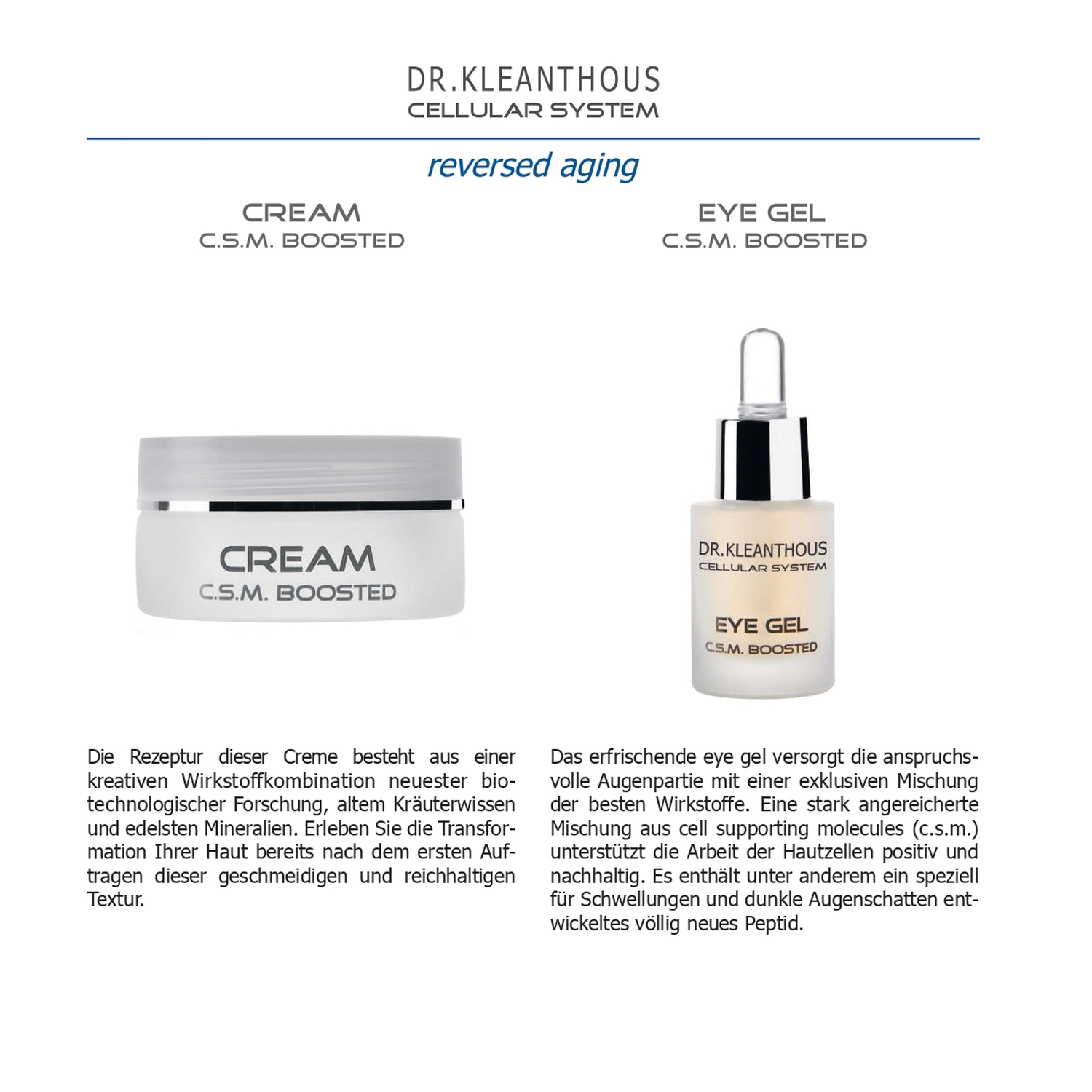 Dr. Kleanthous Kosmetik GmbH - Schönheit und Anti-Aging - Behandlungsdetails