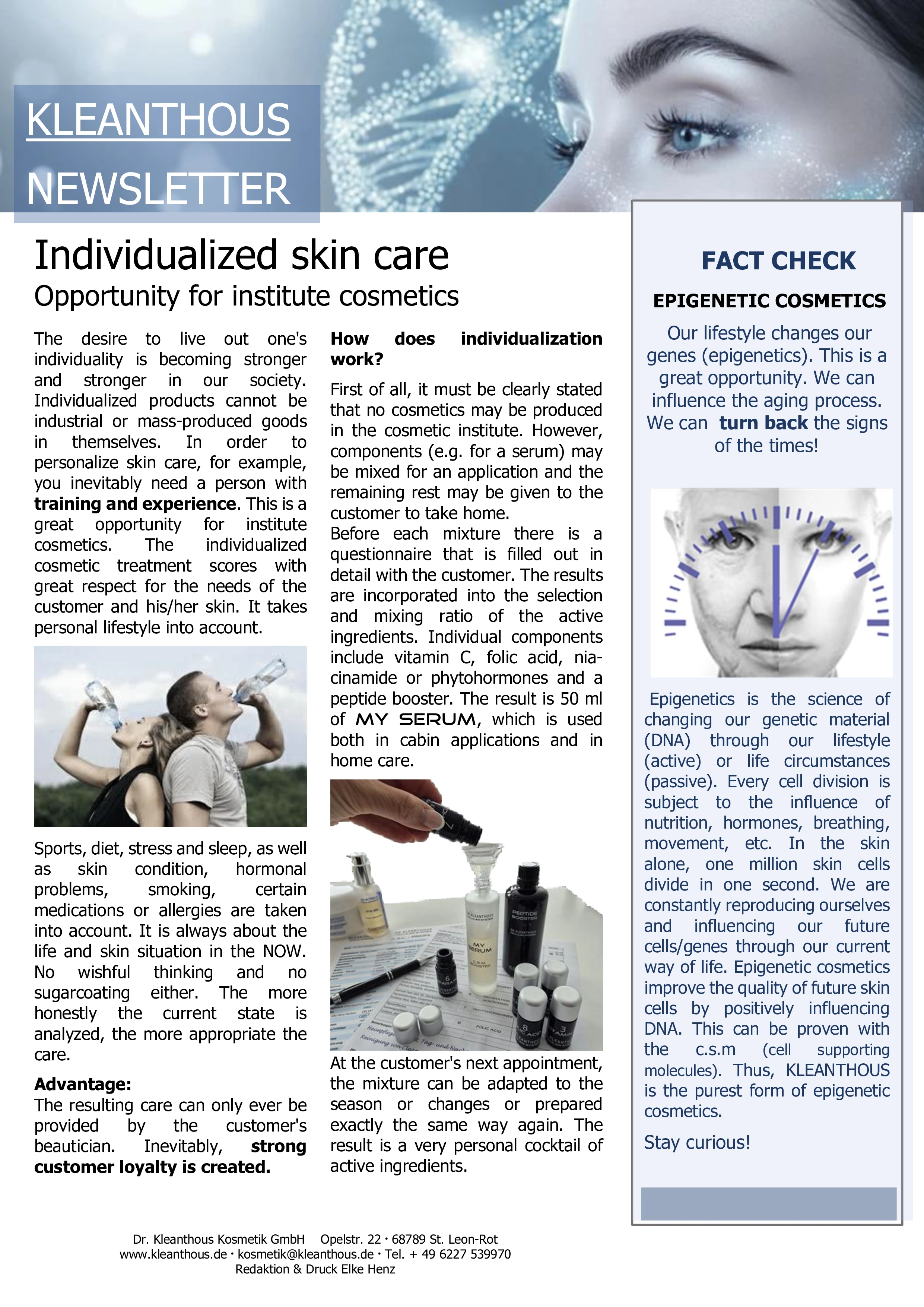 Dr. Kleanthous Kosmetik GmbH - Beauty And Anti-aging - KLEANTHOUS Academy