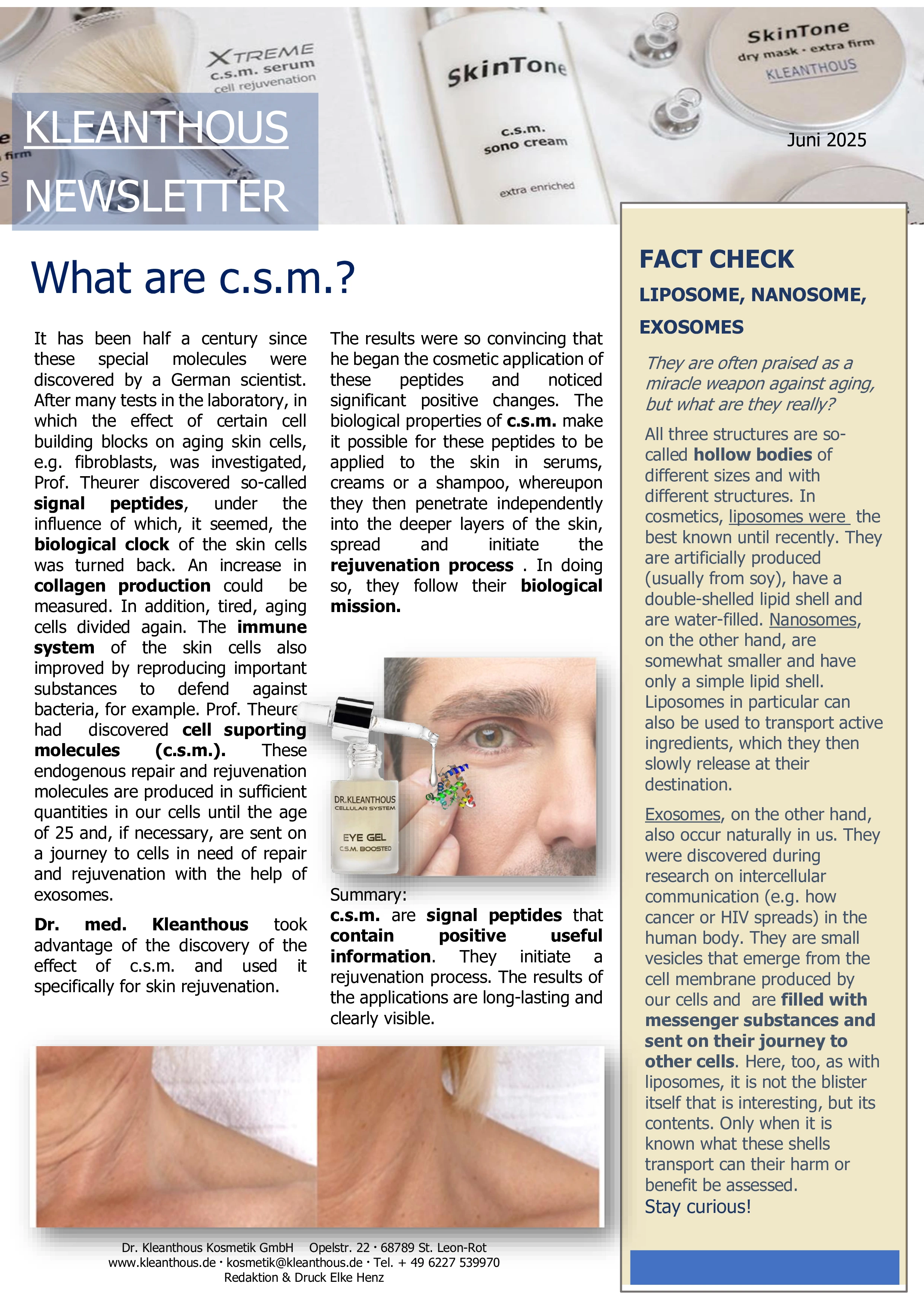 Dr. Kleanthous Kosmetik GmbH - Beauty And Anti-aging - KLEANTHOUS Academy